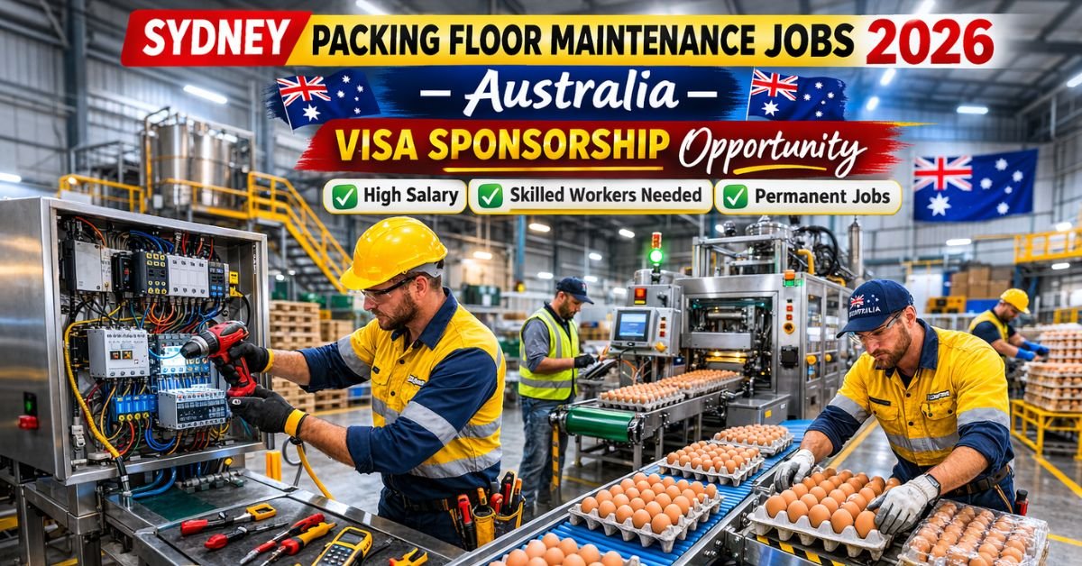 Sydney Packing Floor Maintenance Jobs 2026 – Australia Visa Sponsorship Opportunity
