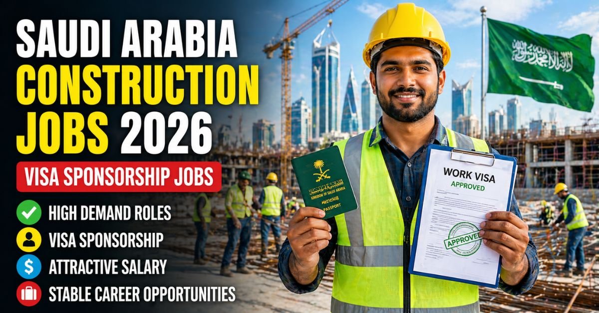 Saudi Arabia Construction Jobs 2026