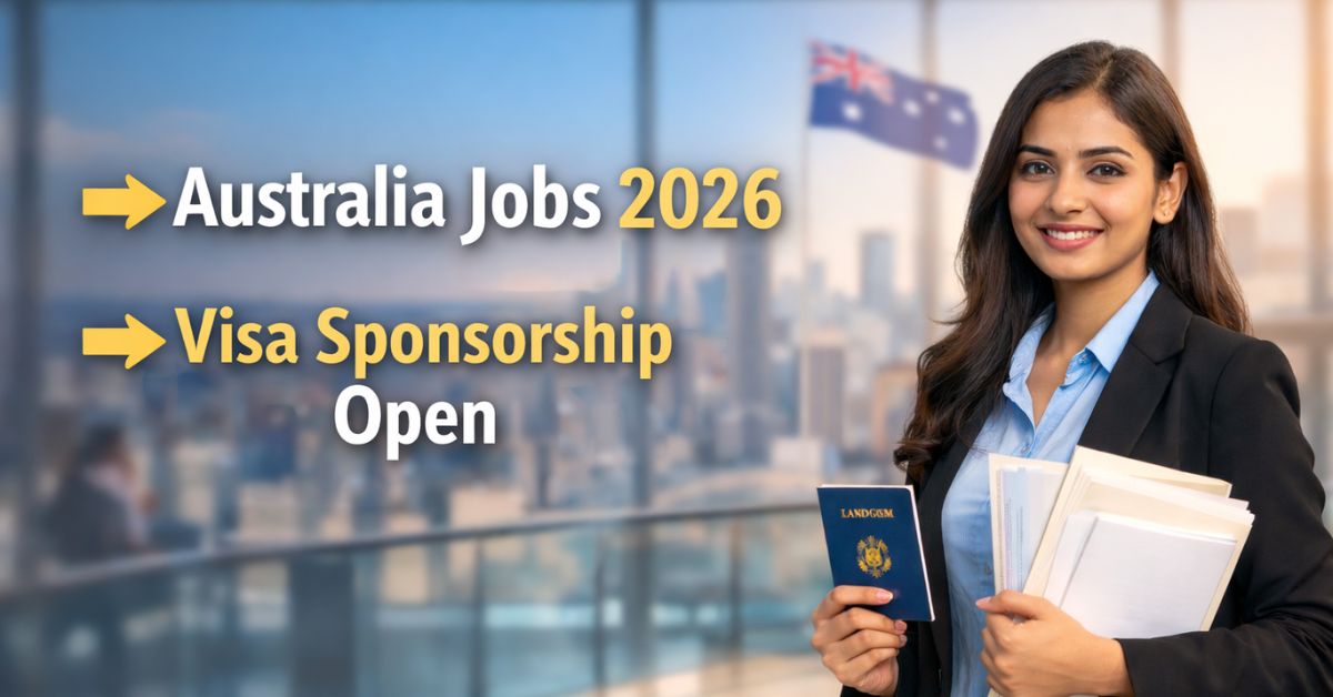 Australia Visa Sponsorship Jobs 2026