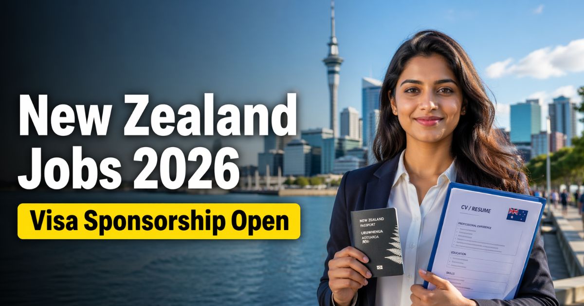 New Zealand Visa Sponsorship Jobs 2026