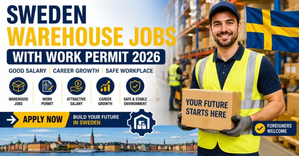 Sweden Warehouse Jobs with Work Permit 2026 Hiring Guide